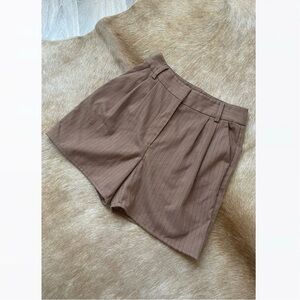 Favorite Daughter The Favorite Shorts in Pinstripe